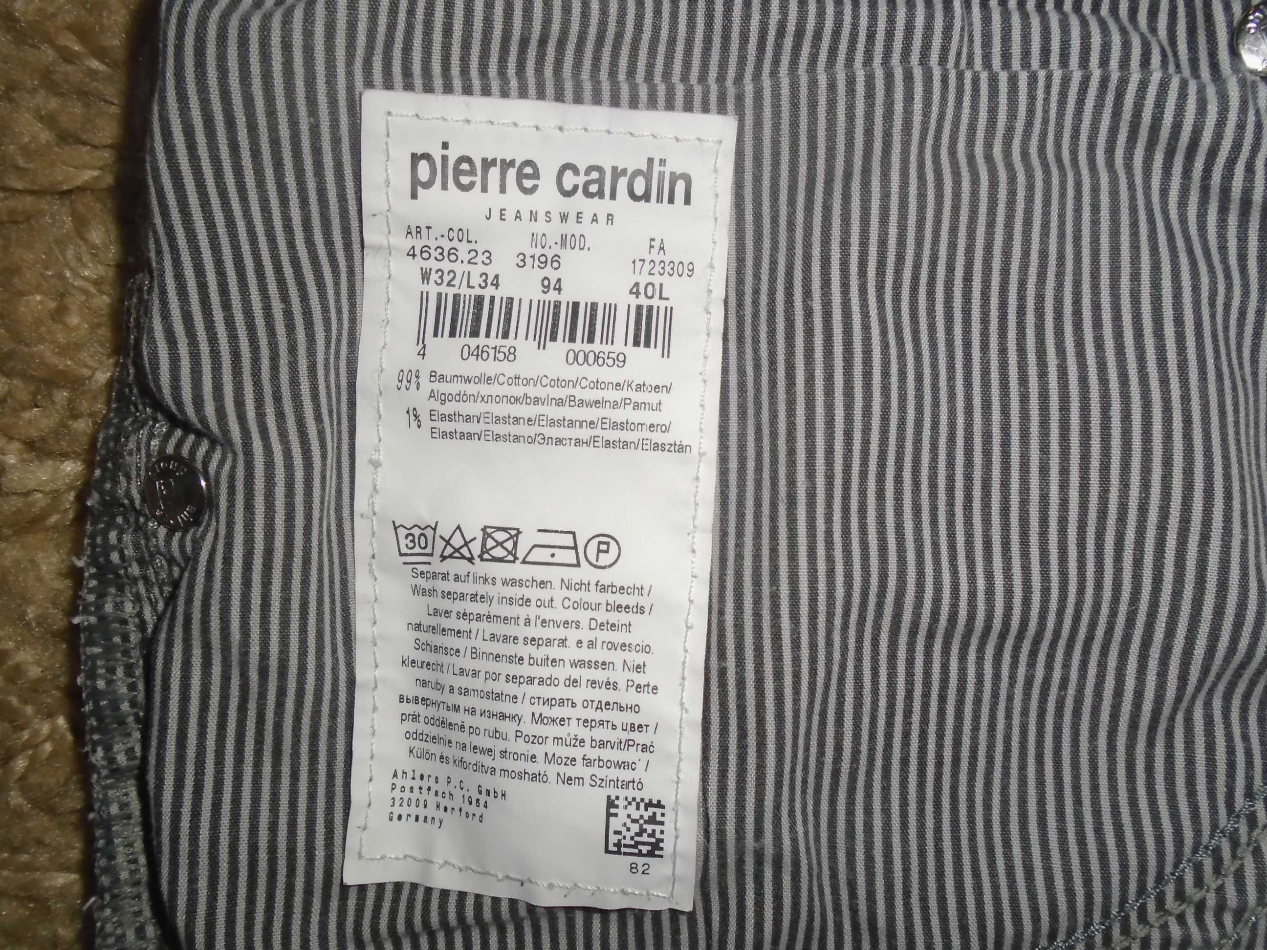 Джинсы брюки Pierre Cardin Jeans Wear W32 L34