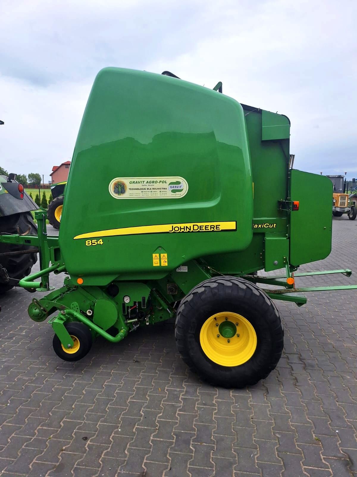 Prasa pasowa John Deere 854 MaxiCut Rotor Noże stan bdb Oryginał
