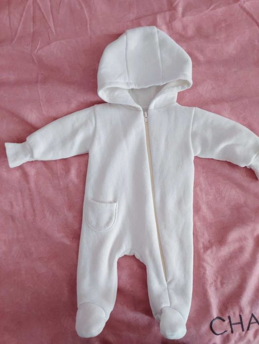 Теплий чоловічок, комбінезони 0-3 місяців