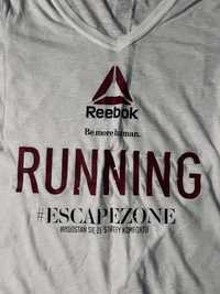 T-shirt w serek marki Reebok, rozmiar S - NOWY!!