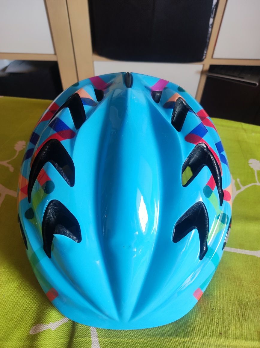 Kask rowerowy dziecięcy M 52-56 cm