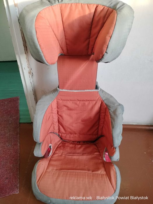 Fotelik samochodowy 15-36 kg bardzo wygodny regulowany
