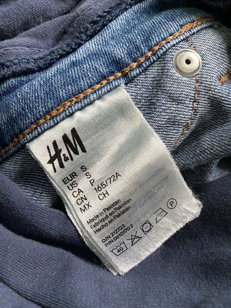Джинсы для беременных H&M, р. S