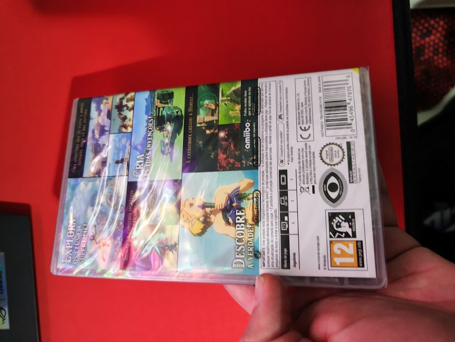 Jogo Switch Zelda Tears of The Kingdom - Selado