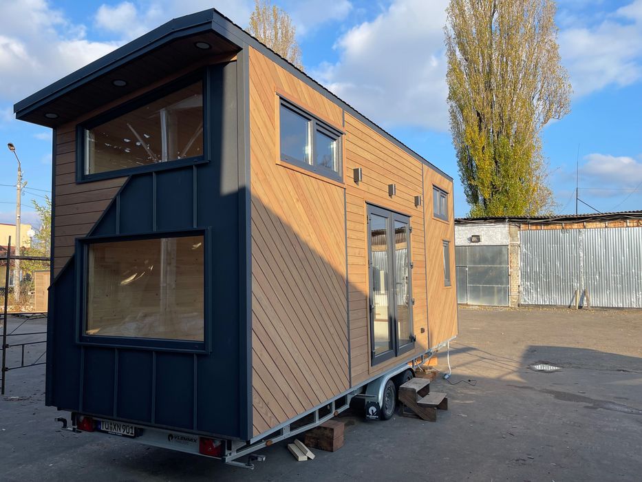 Модульний будинок, мобільний будинок, будинок на колесах, tiny house.