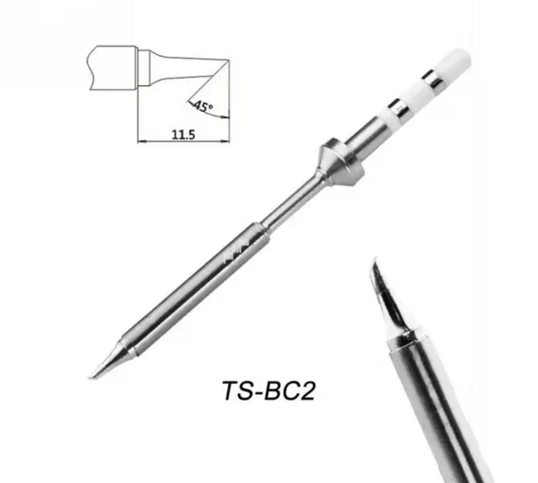 Оригінальні жало паяльника Miniware TS100 TS101, Pinesil 64 v2