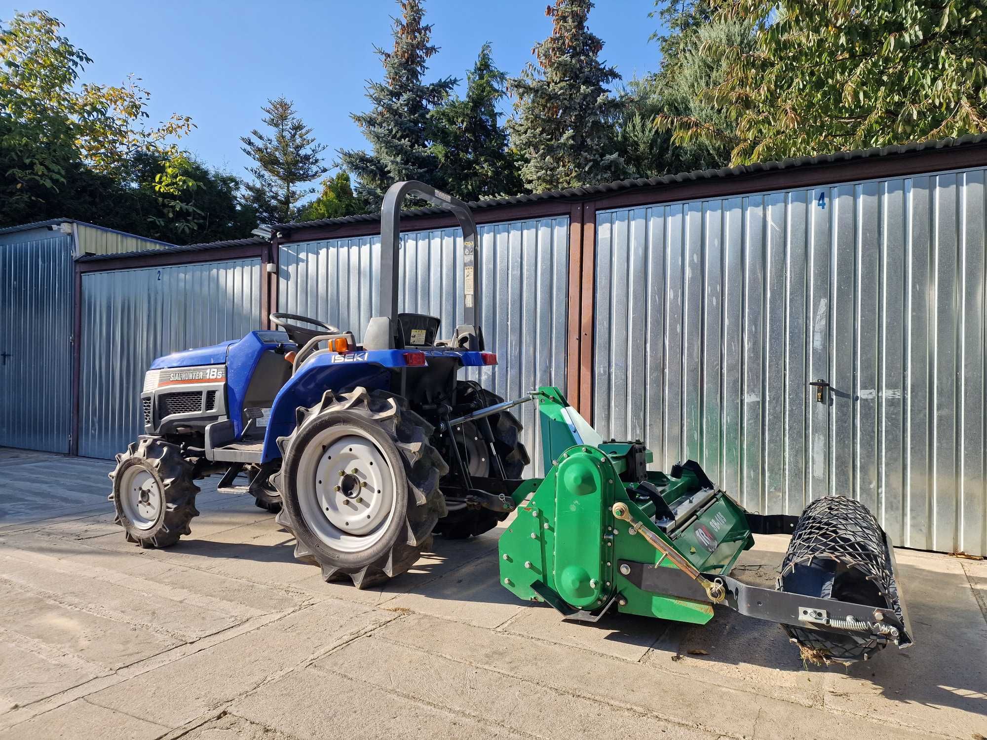 Mini traktor, traktorek, traktor Japoński Iseki Sial Hunter 18s