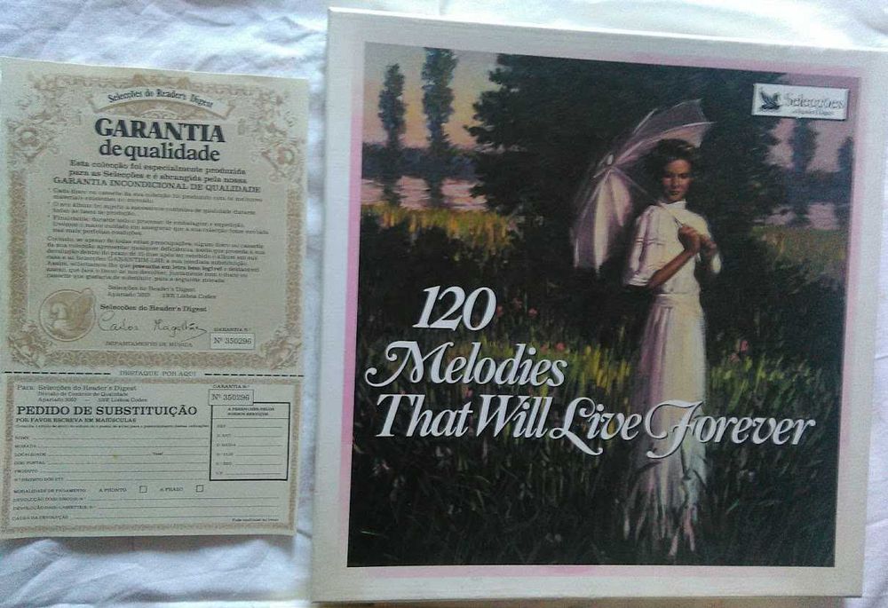 Coleções discos de vinil, 
120 Melodies That Will Live Forever