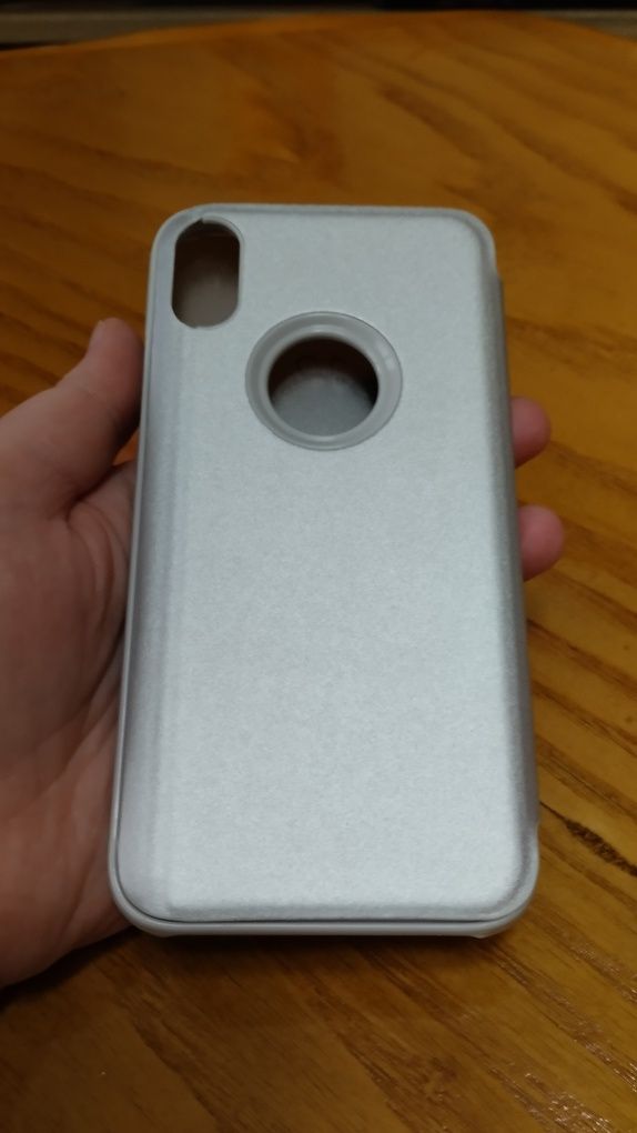 Etui clear view standing cover Iphone X / XS