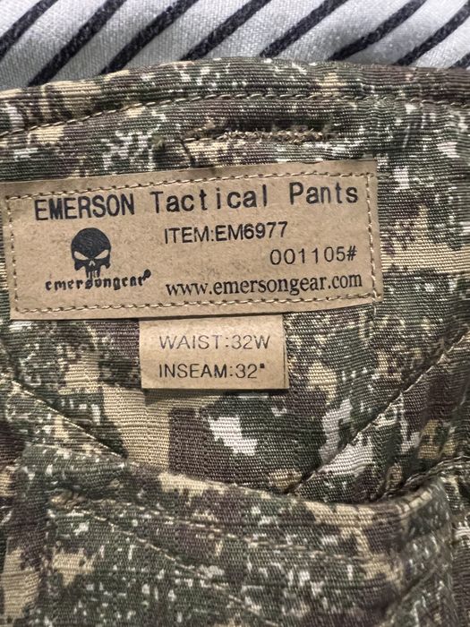 Комплект тактичний камуфляжний уніформи Emerson Gen2 Camo EM6977