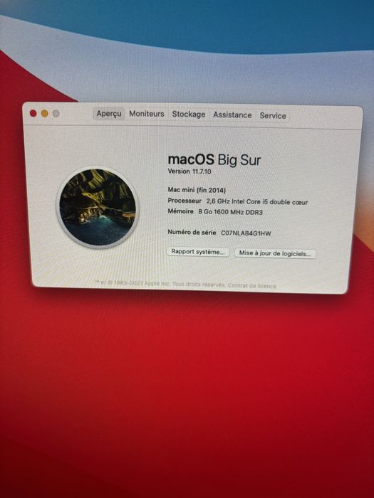 Conjunto Apple - Mac Mini e Monitor