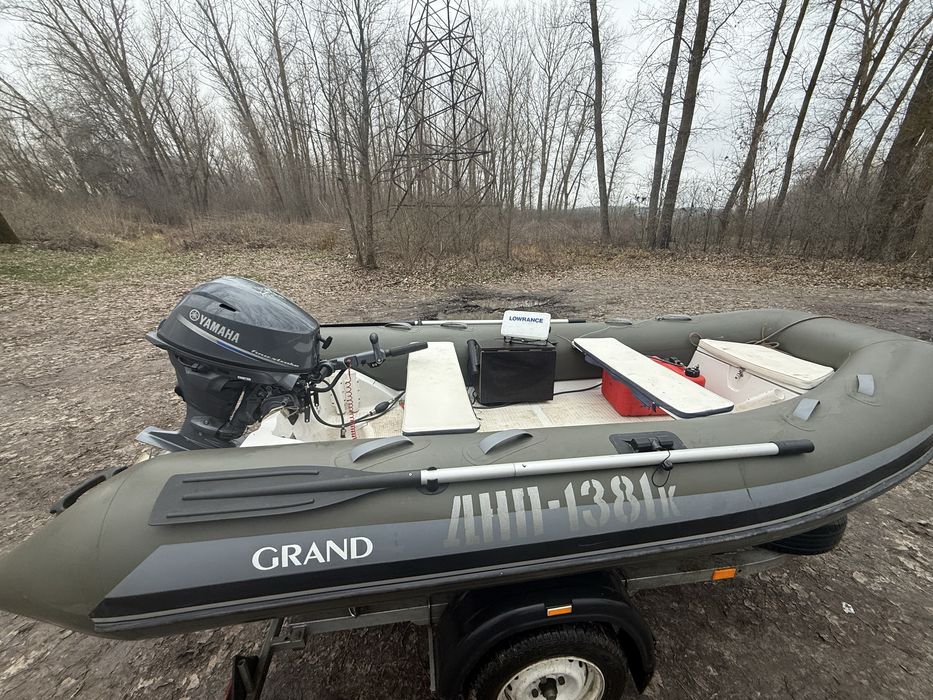 Продам лодку с мотором и эхолотом