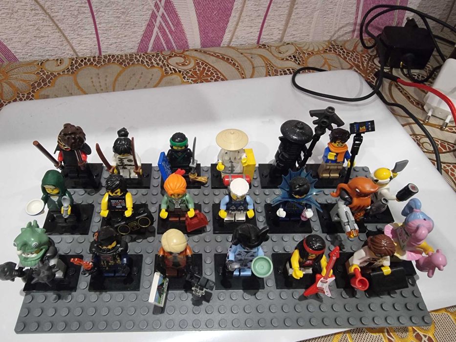 Lego Ninjago Movie minifigures