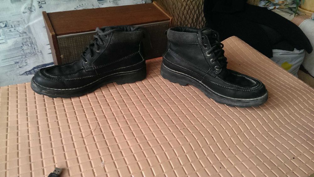 Качественные Мужские тёплые ботинки Clarks= GORE-TEX 41р. в хорошем со