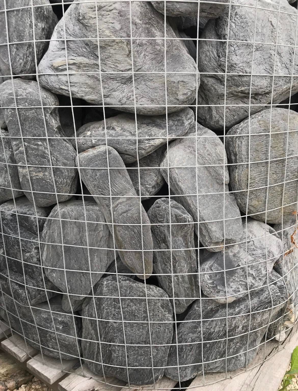 Czarny Kamień Filit Łupek Akwarium Terrarium Malawi Tanganika