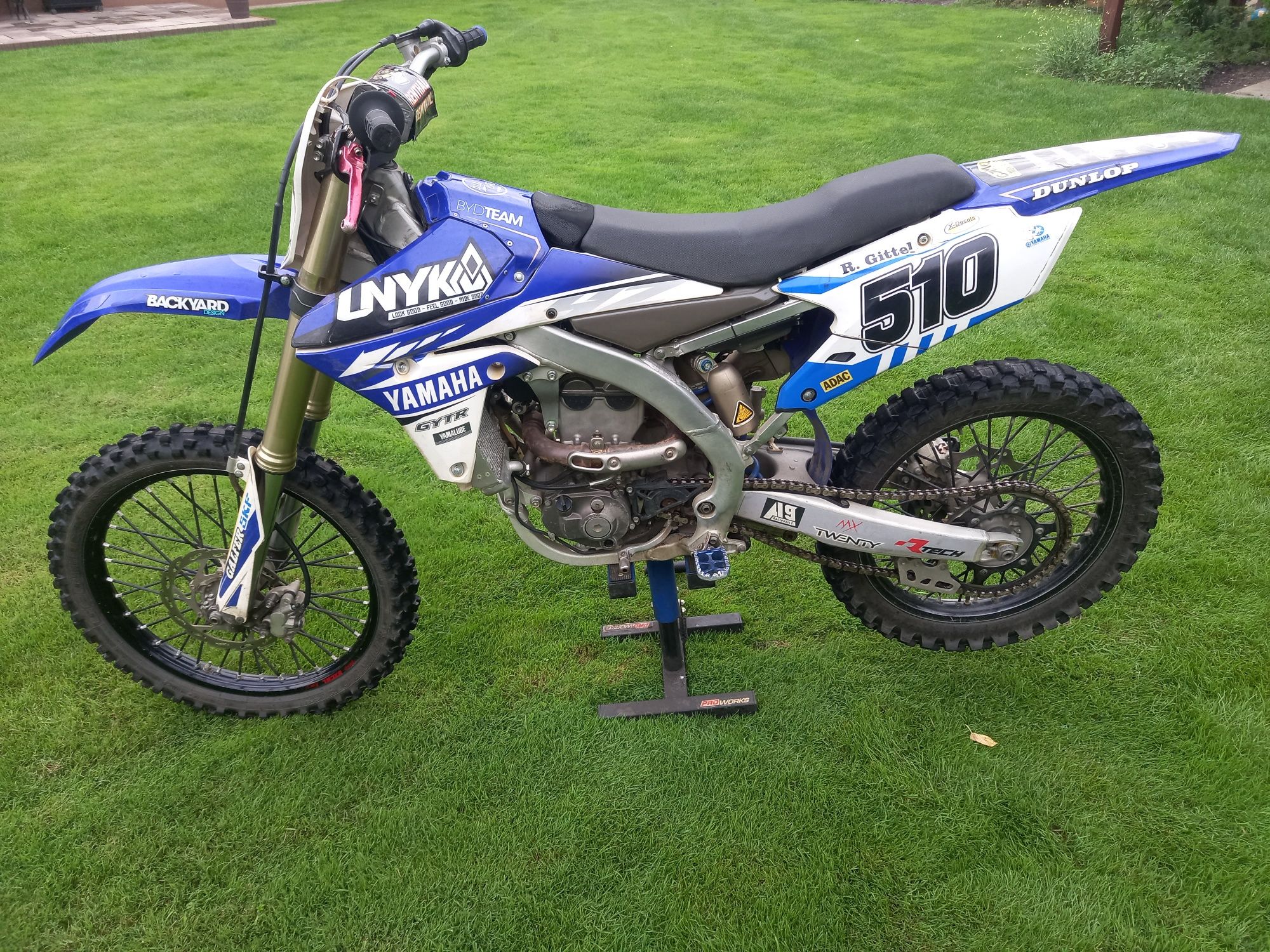 Yamaha yz250f 2015 rok stan bardzo dobry