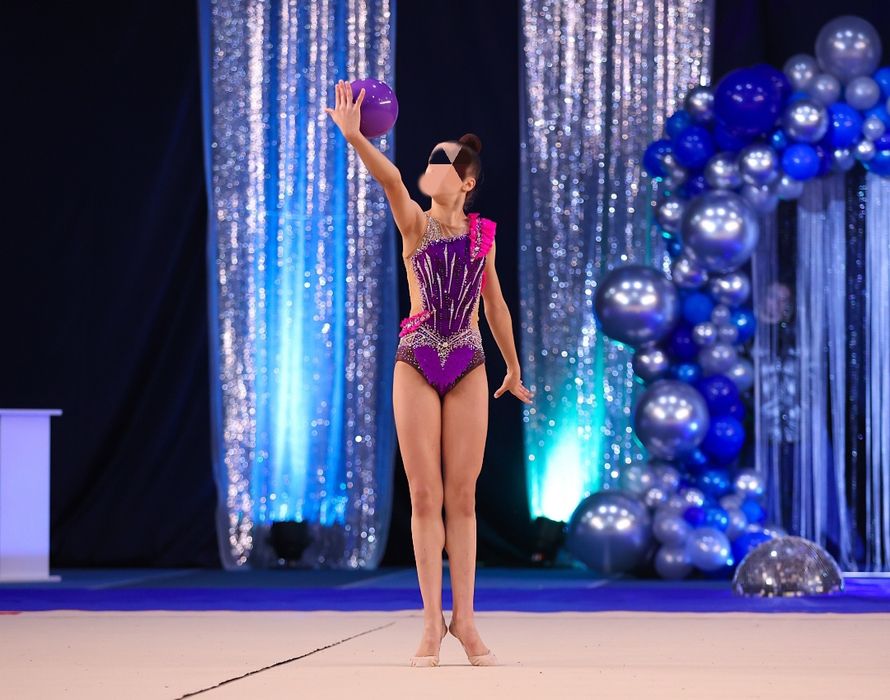 Купальник для художньої гімнастики ,150-160