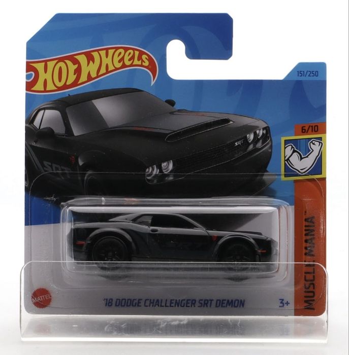 18 Dodge Challenger SRT Demon Hot Wheels 1:64