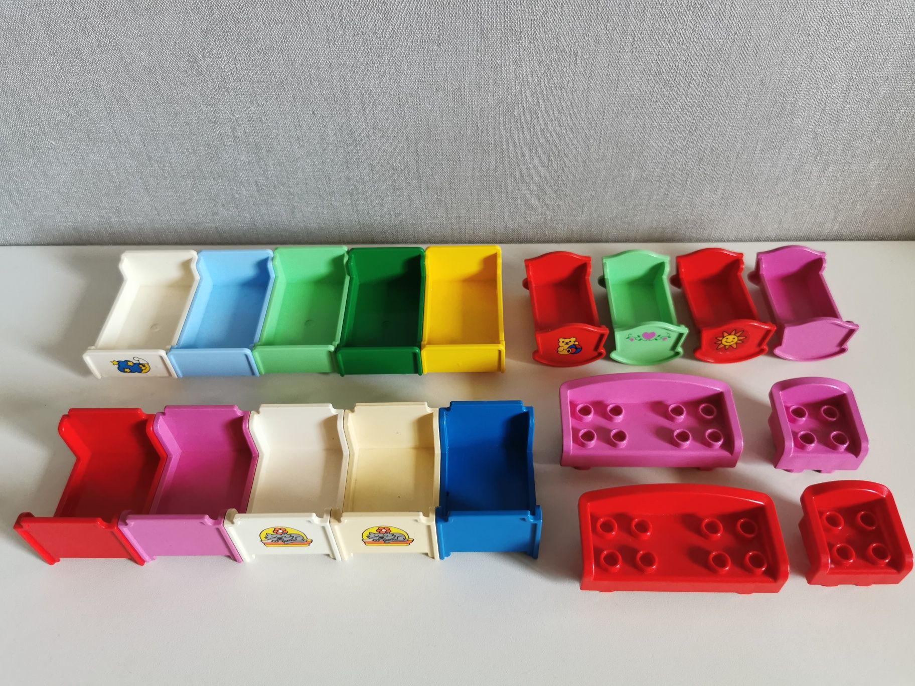 Lego Duplo меблі та посуд по одиниці. Тільки орігінал