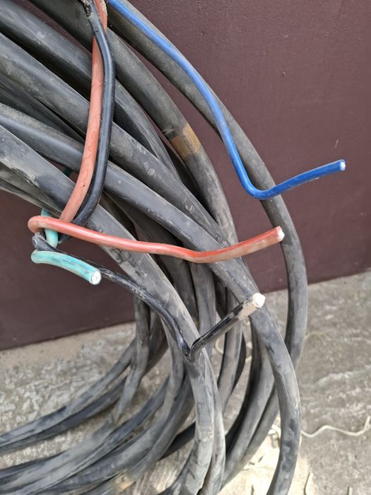 Кабель, алюминий, 4-жильный, 4×10  мм2