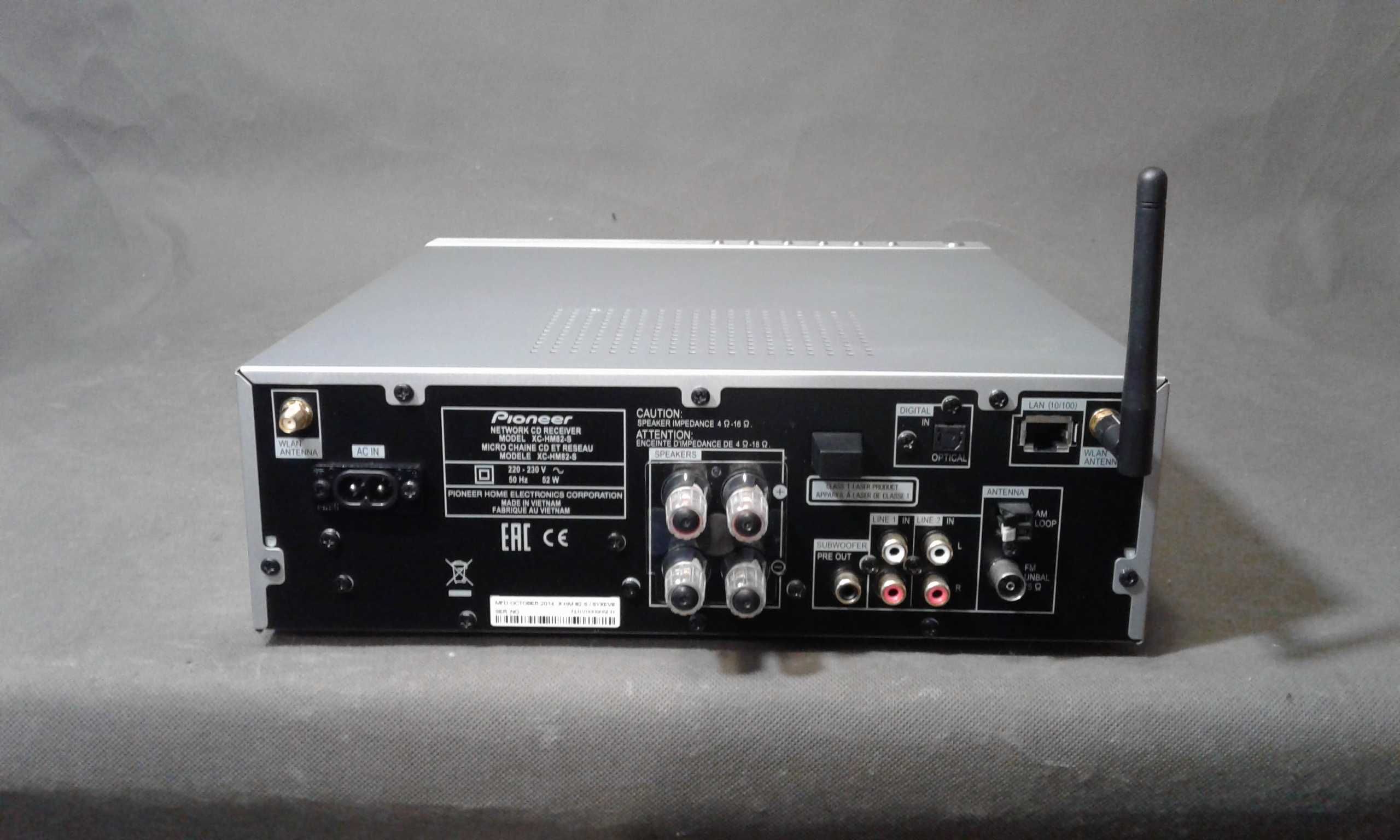 PIONEER XC-HM82S,zestaw stereo