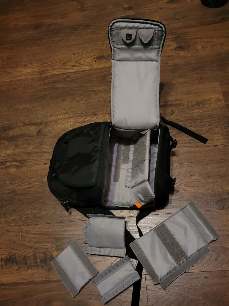 Plecak fotograficzny torba czarny lowepro plecak na aparat lustrzankę
