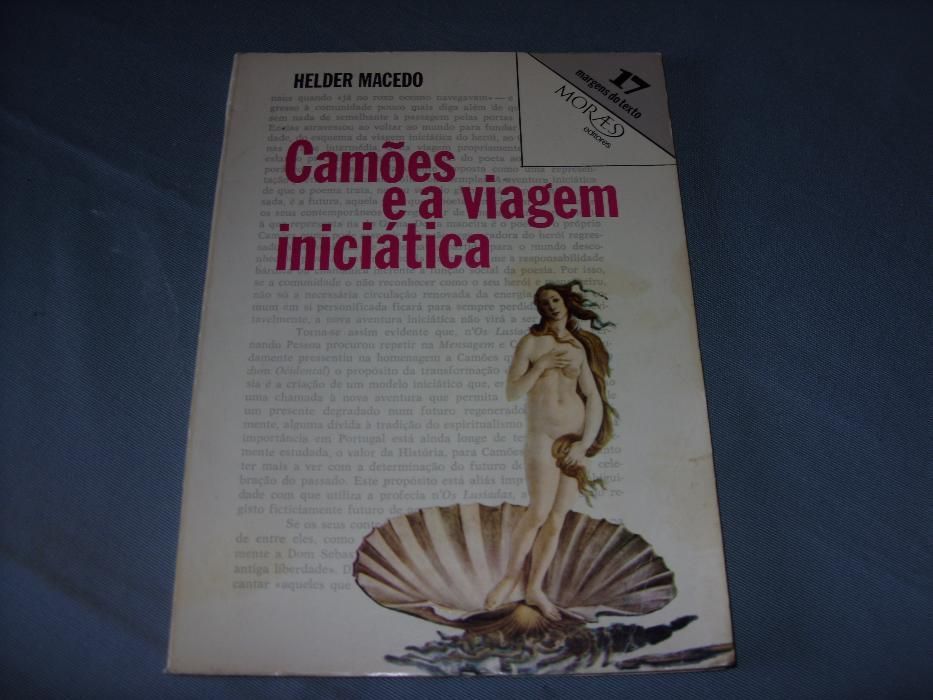 Livro "Camões e a Viagem Iniciática" de Helder Macedo