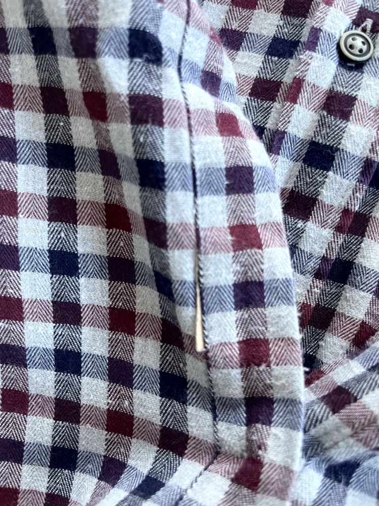 Koszula Massimo Dutti w kratę, rozmiar M