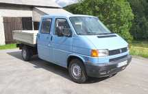 Volkswagen Transporter Syncro T4 4x4 blokada 2001 Doka 2,5 TDI ma moc