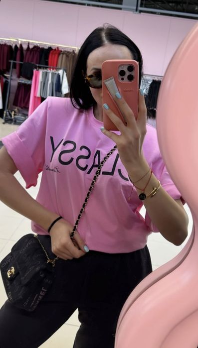 T-shirt Classy różowy LaMilla