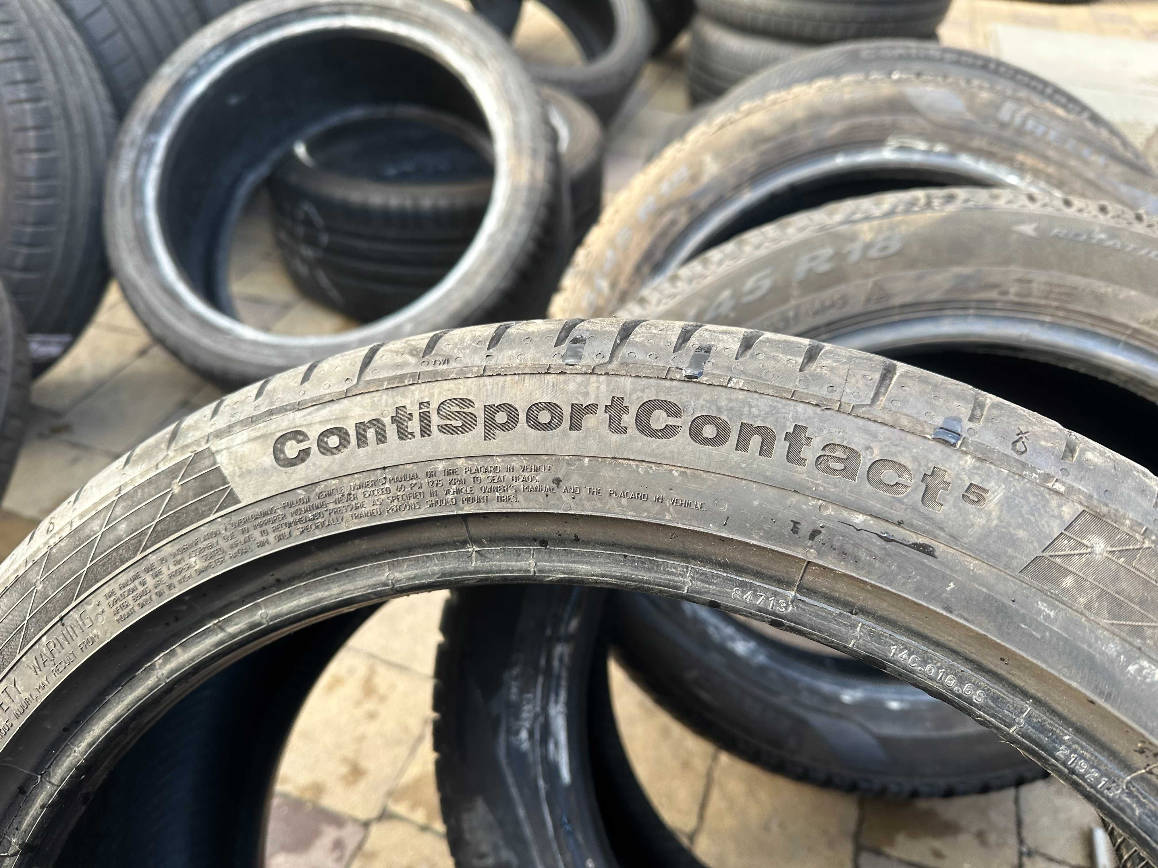 245-40 R20 95W Continental Conti Sport Contact 5 2шт літні шини
