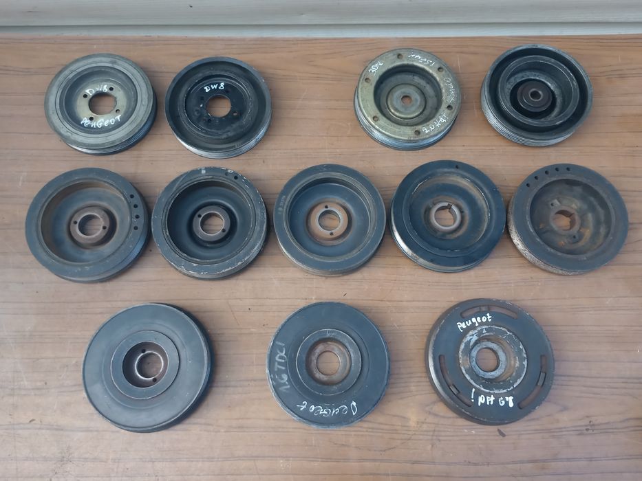 Шків колінвала Peugeot 1.9/2.0hdi/307/Fiat 1.9d/1.3mjet/C3/Mazda/Honda