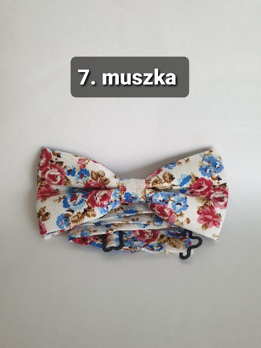 Muszki i poszetki klasyczne, męskie, nowe