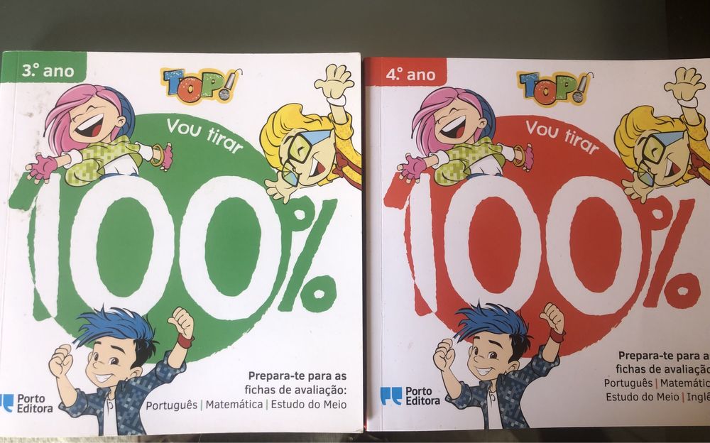 Livros Vou tirar 100% 3o ano e 4o ano