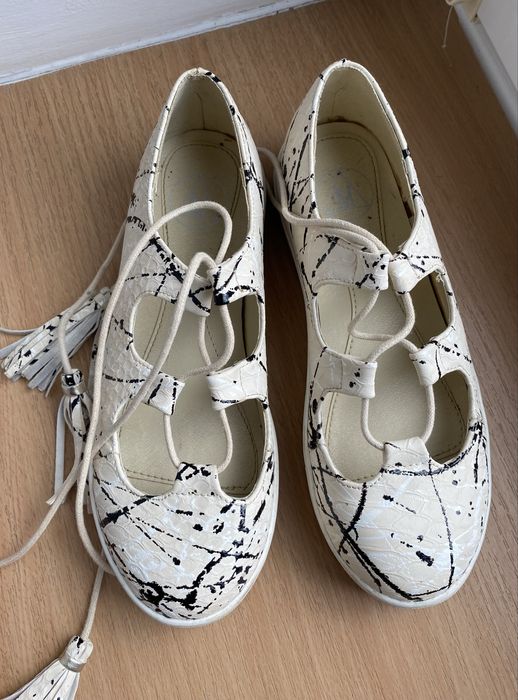 buty letnie rzymianki kremowe espadryle