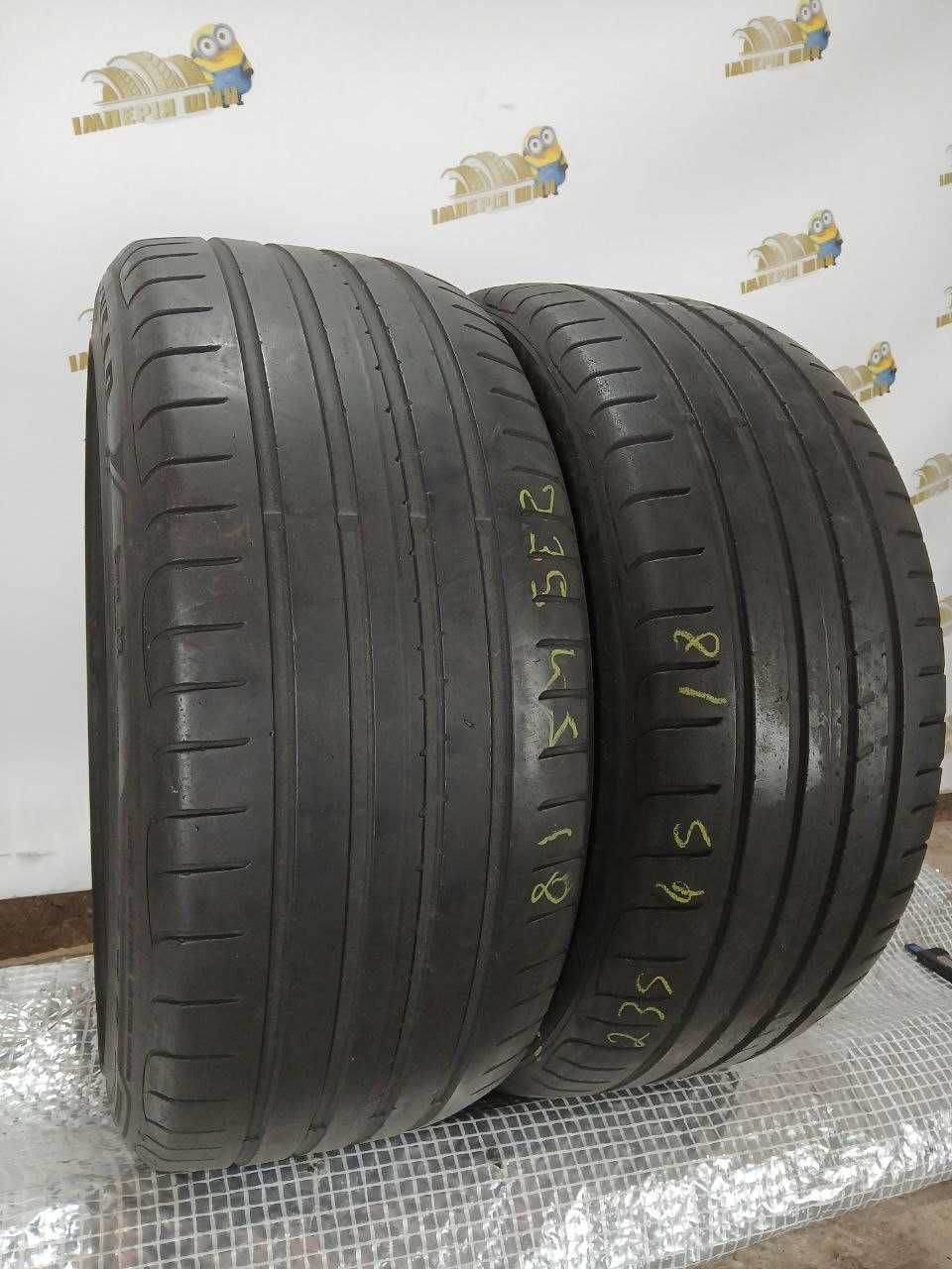 Шини Goodyear 235/45R18. 2шт. Літо (0485).