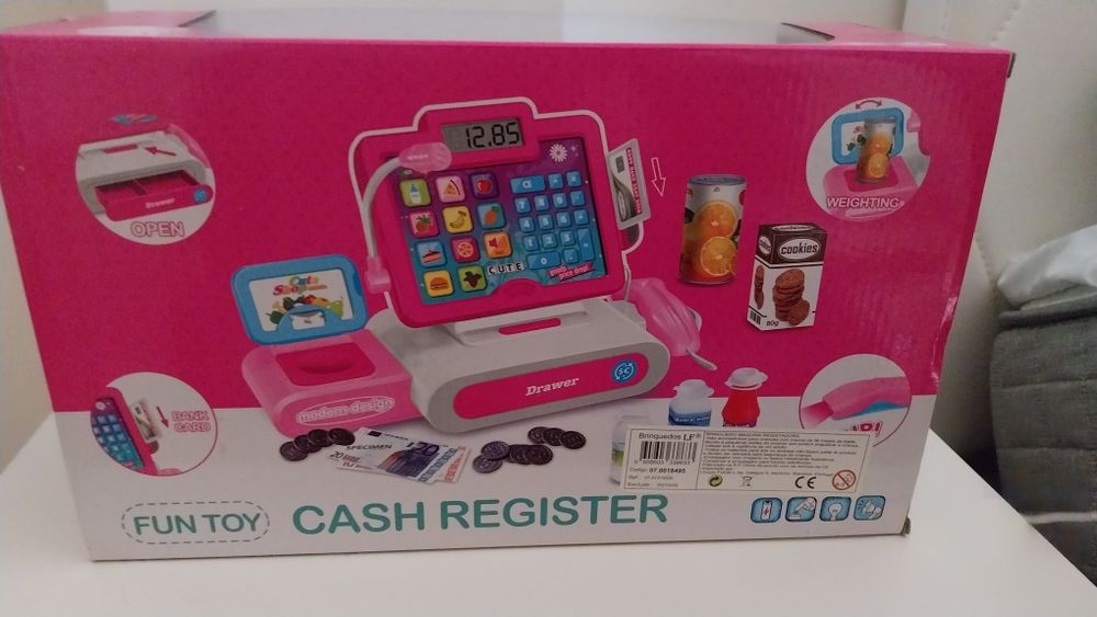 Caixa registadora brinquedo