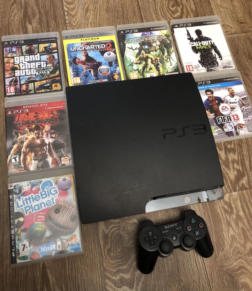 Sony playstation 3 ps3, приставка, консоль.