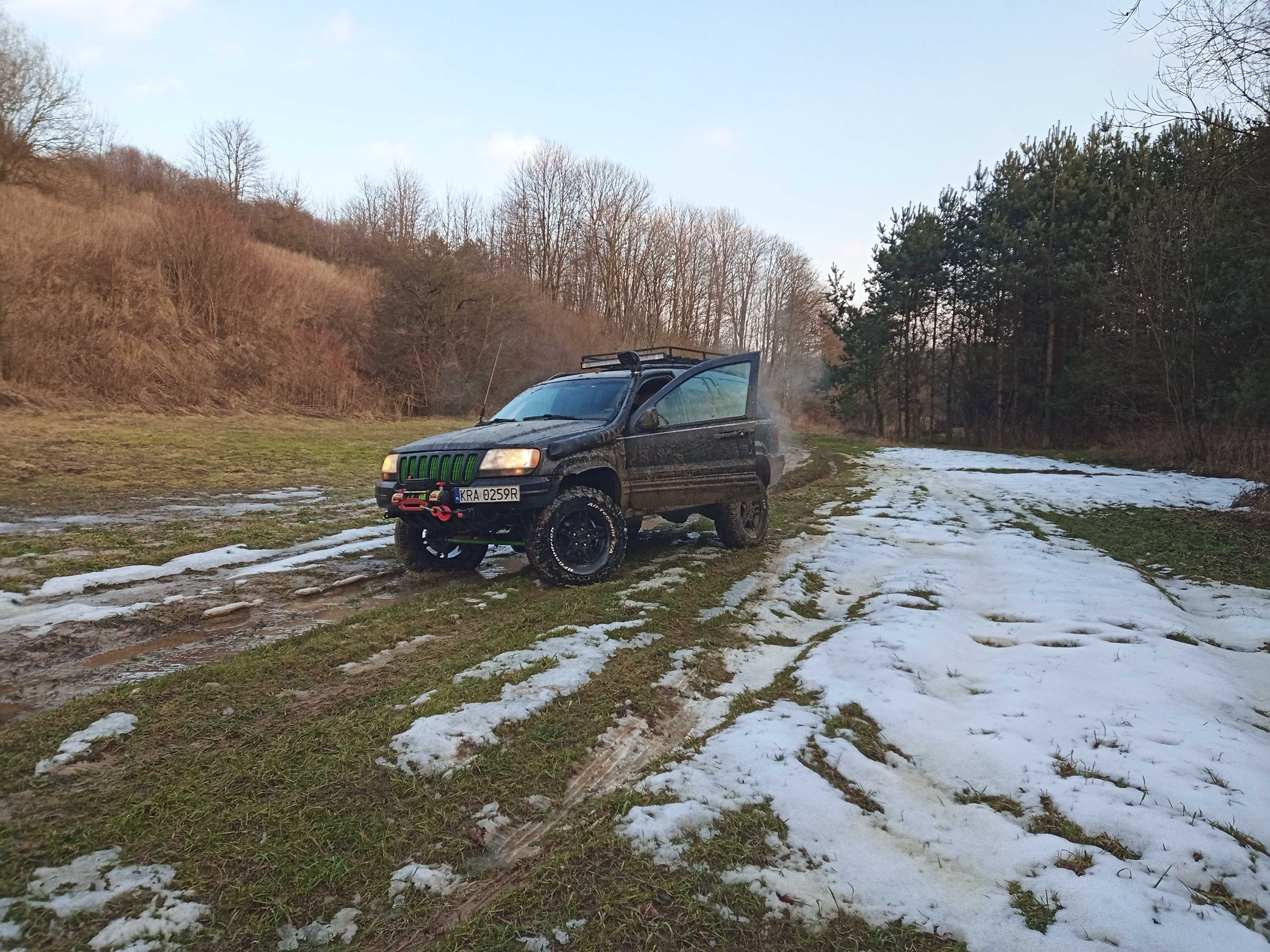 Jeep grand Cherokee wj 4.0LPG terenowy lift 4cale wciągarka ledbar AT