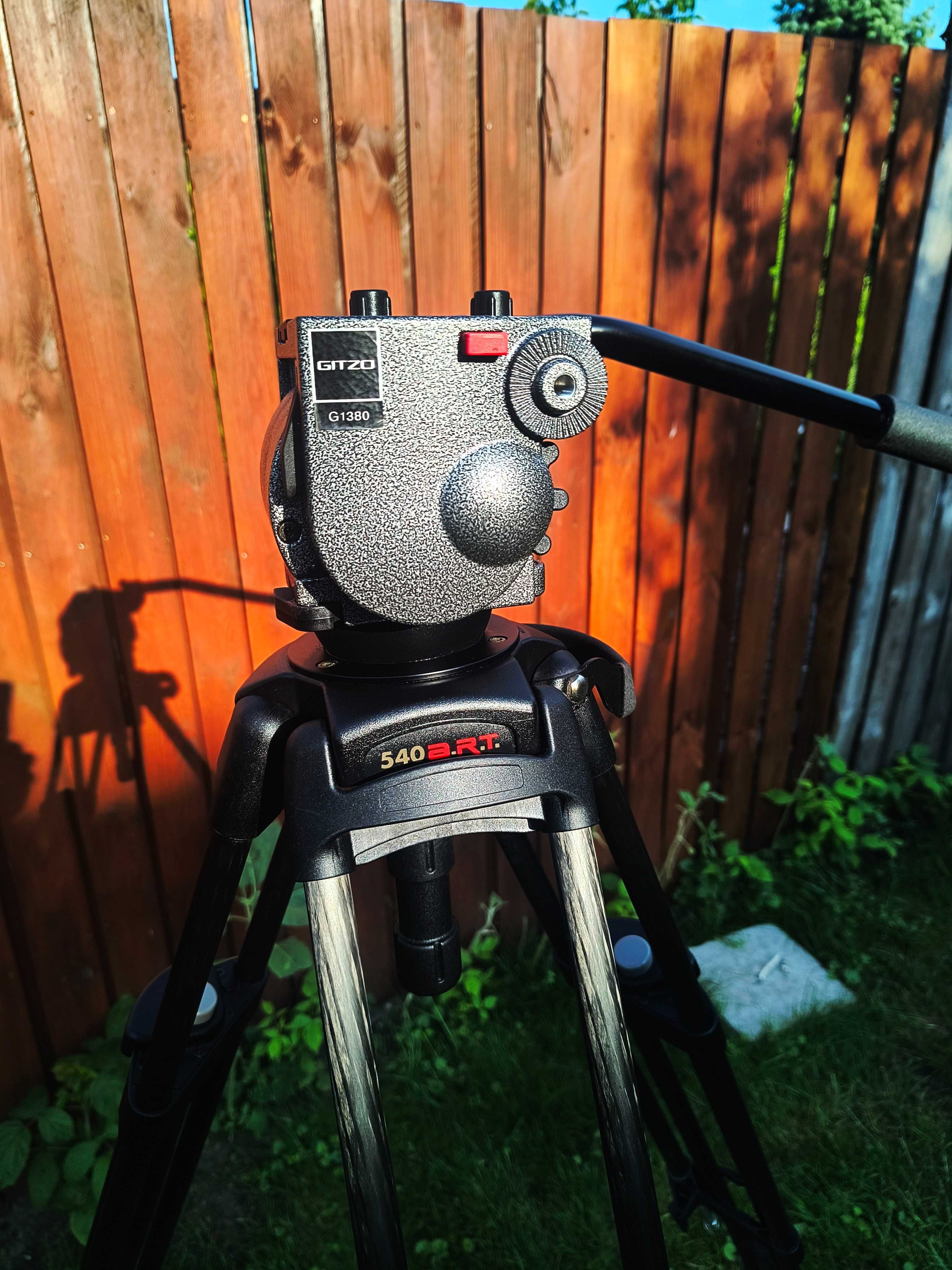 Głowica do aparatu Gitzo G1380  Statyw jednoramienny Manfrotto 540 ART