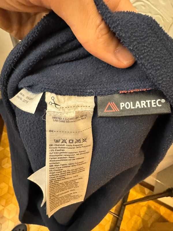Bluza Mammut Polartec Fleece Navy Sweatshirt M
