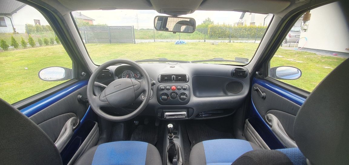 Fiat Seicento 1.1 + gaz na dojazdy do pracy