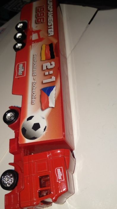 игрушка моделька фура машинка футбол германия чехия 2-1 1996 чемпионат