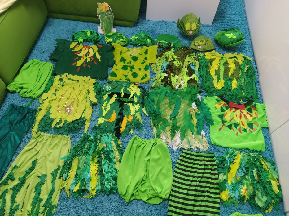 Костюм  огірок,горох,квасоля,буряк,гарбуз,капуста,'помідор,,перець