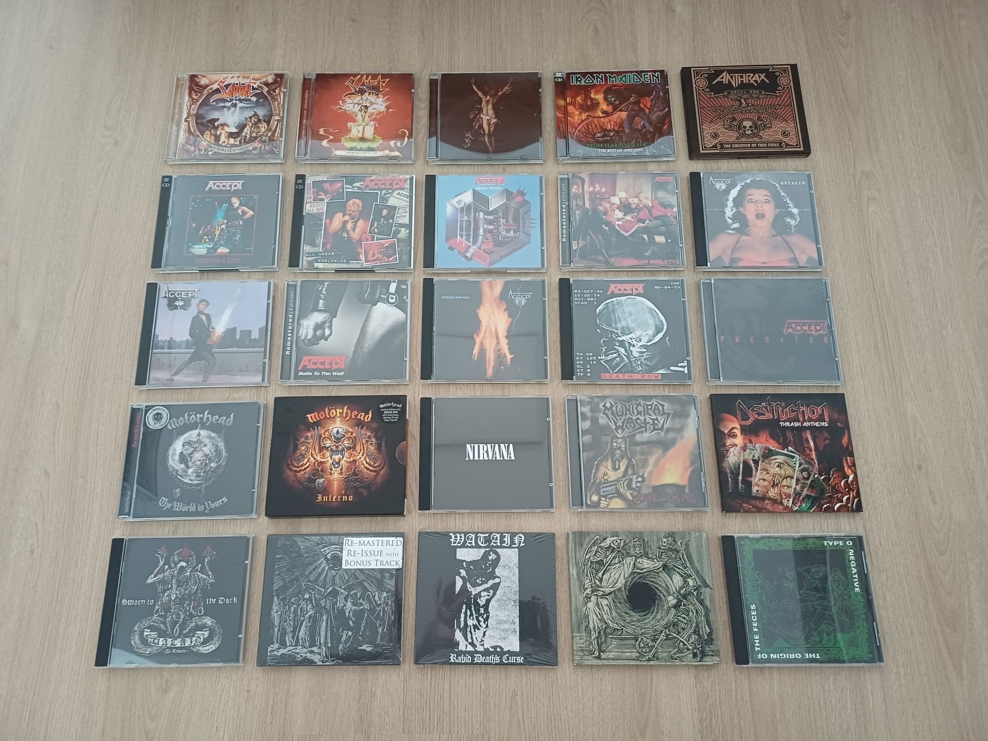 Varios CD's Heavy Metal & Rock  , Desde 10€