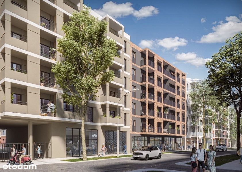 Nowoczesne 2-pokojowe mieszkanie z balkonem