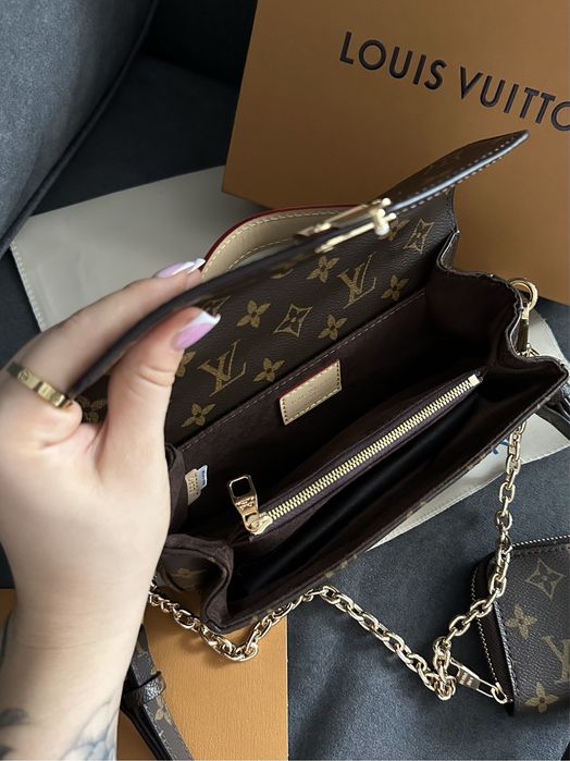 Сумка шкіряна Louis Vuitton Pochette Metis , лв, LV, Jacquemus, coach