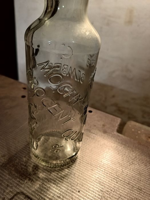 Butelki na Bimber Pędzony nocą butelka ozdobna