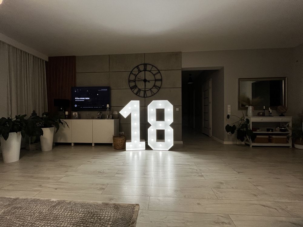 Cyfry led 18 duża 120 cm - producent