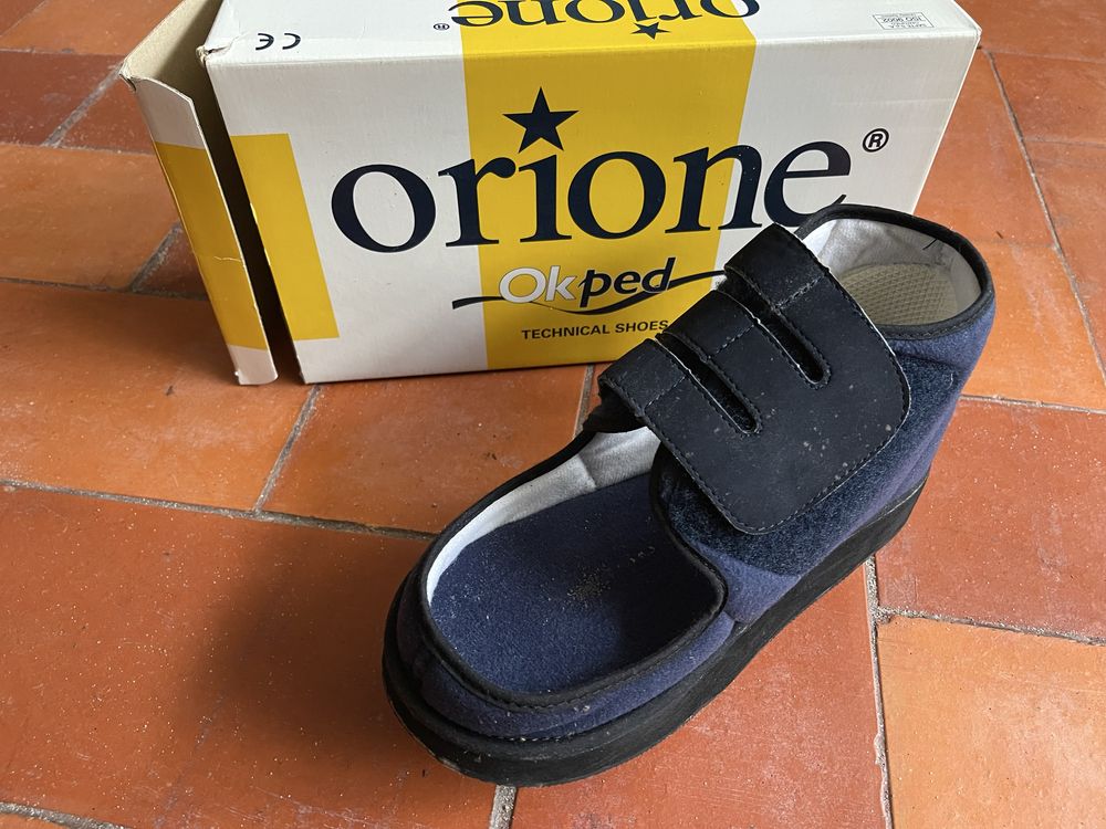 Vendo 2 Sapatos / calçado pós-operatórios ORIONE - OK PED